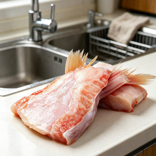 Fresh-Frozen Basa Fish Fin Cuts