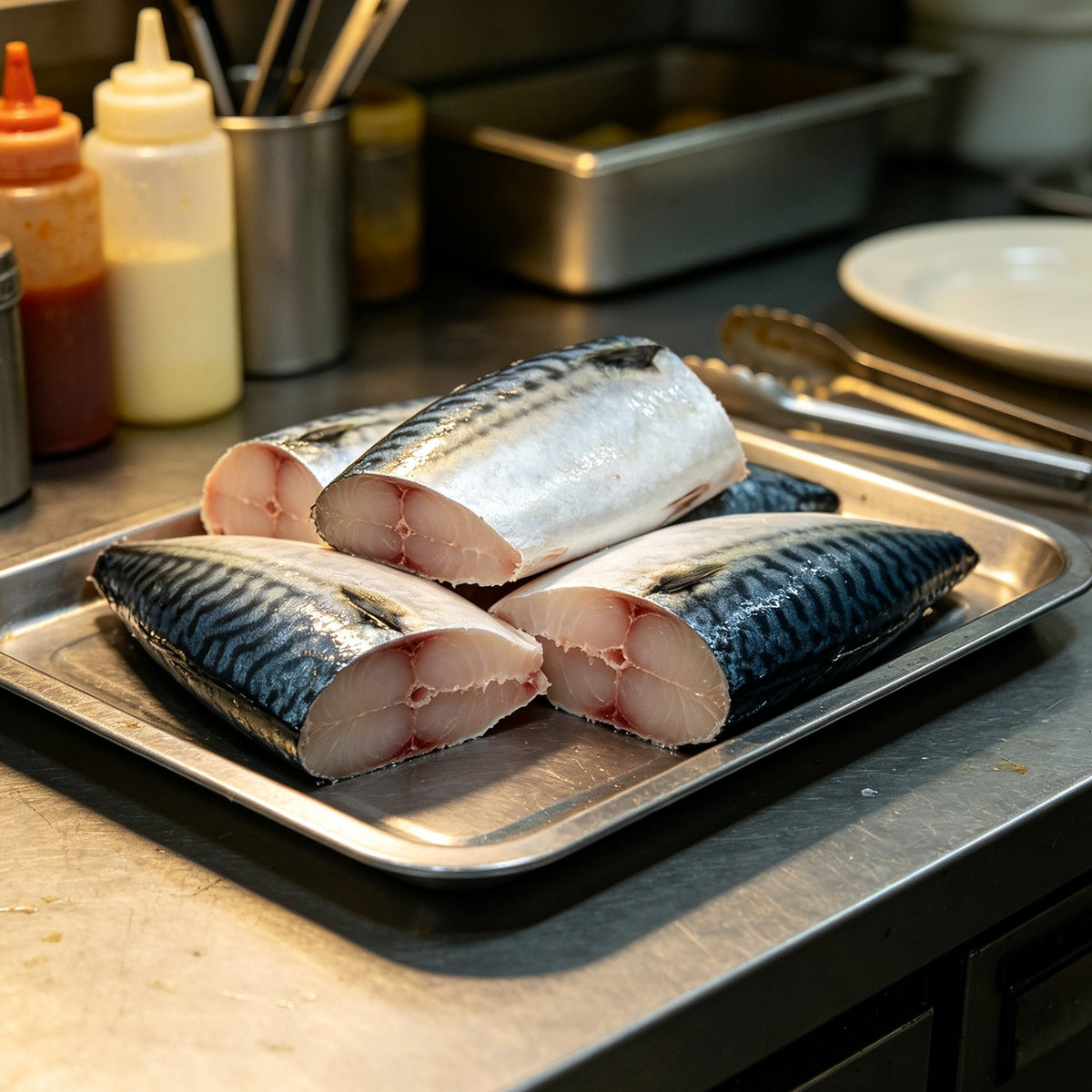Fresh Mackerel Fillets And Steaks