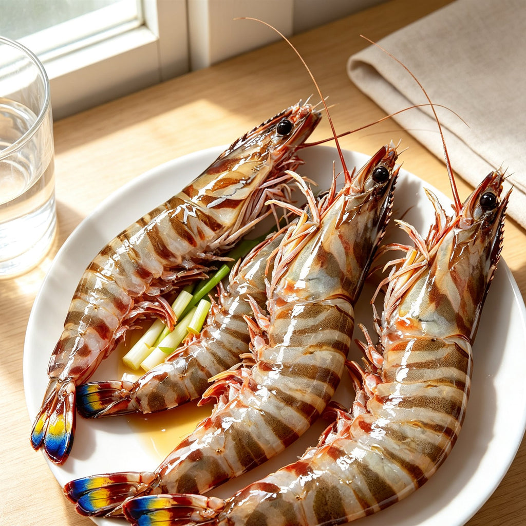 Wild Caught Striped Tiger Prawns