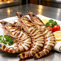 Wild Caught Striped Tiger Prawns